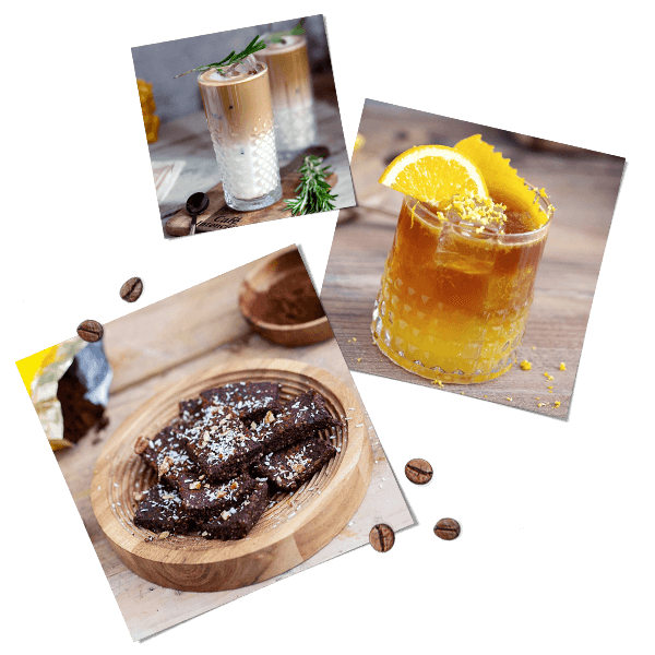 drei Kaffeespezialitäten