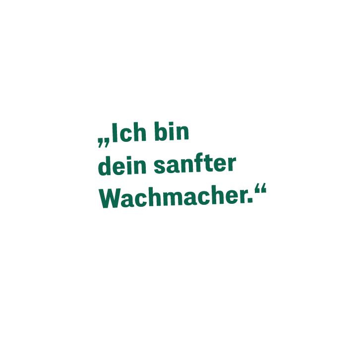 Sprechblase Aromatico gemahlen