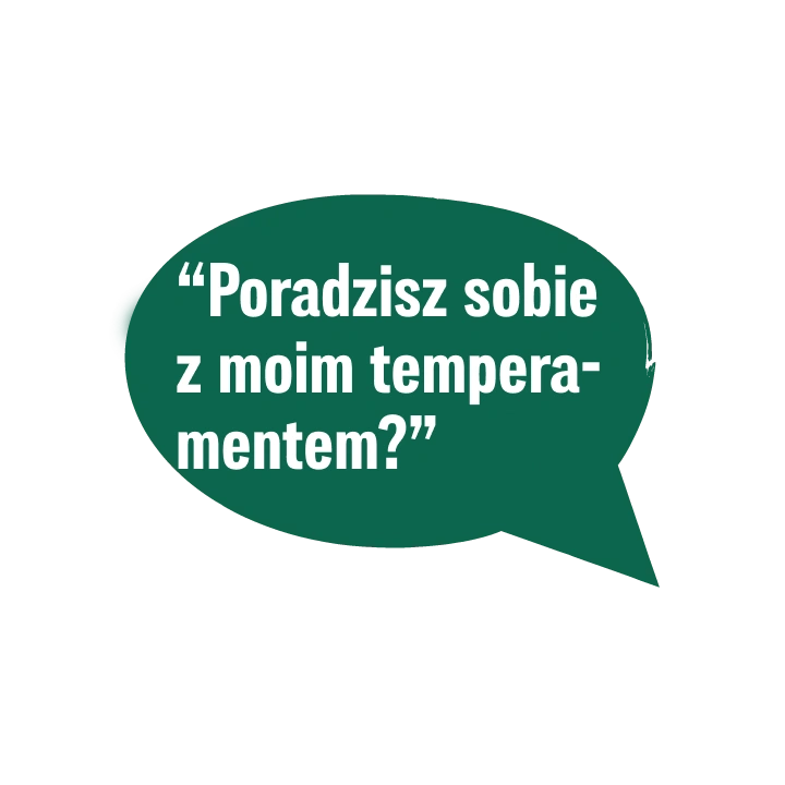 Sprechblase Bist du stark genug für mein Temperament? Fuerte gemahlen 500g