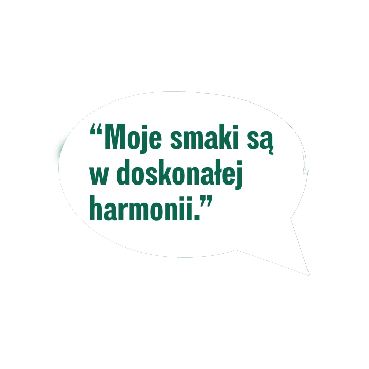 Sprechblase Aromatico ganze Bohne