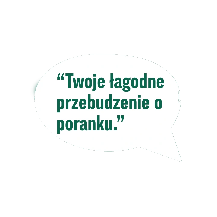 Sprechblase Aromatico gemahlen