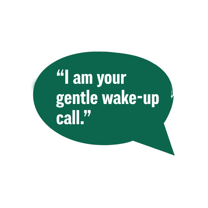 Sprechblase Zarte Crema, kräftiger Geschmack Aromatico gemahlen