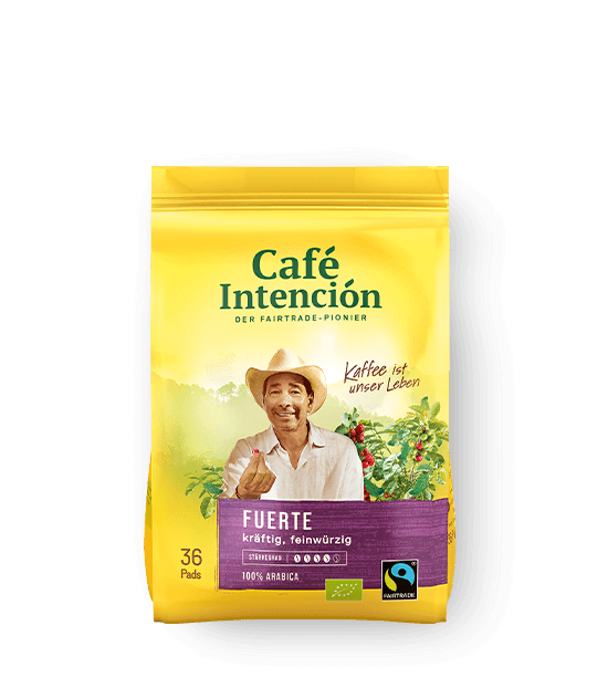 Cafe Intencion Produkt Fuerte Kaffeepads