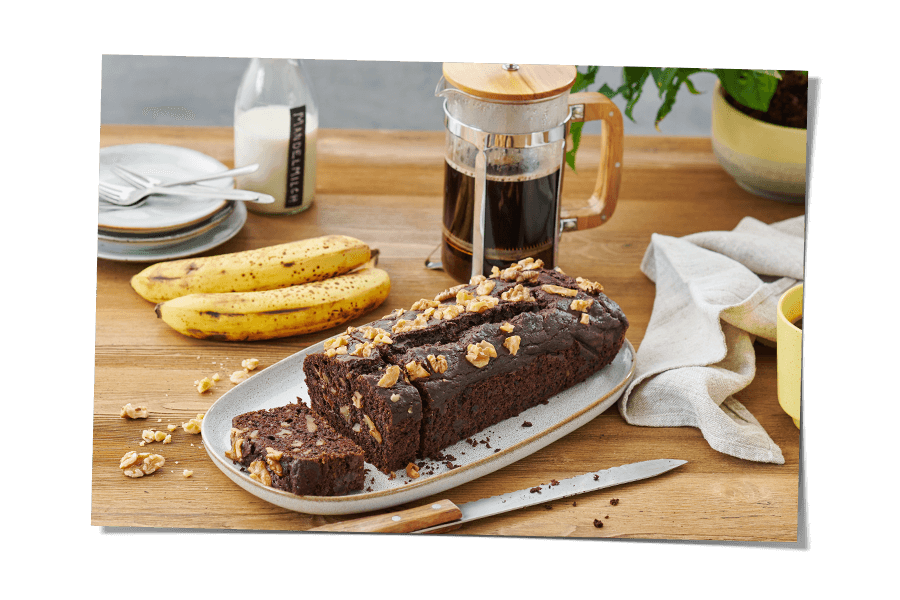 Kaffee-Schokoladen-Bananenbrot